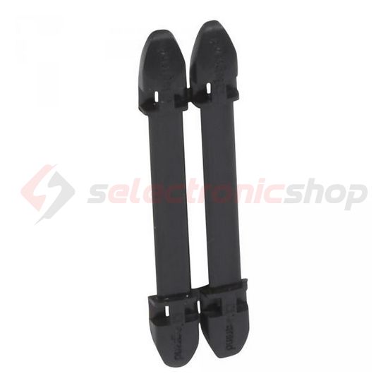 Kábeljelölő-tartó 7 karakteres műanyag fekete Duplix LEGRAND - 038450