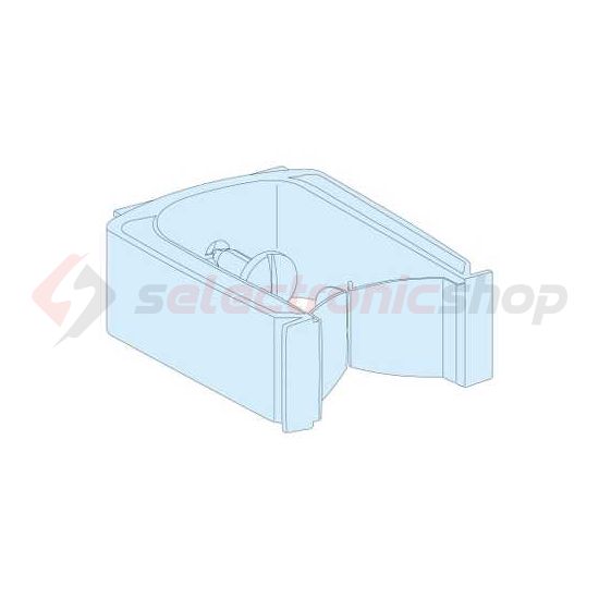 Kábelkengyel függőleges (12db) műanyag 59mm-sz Prisma G/P Schneider - LVS04262