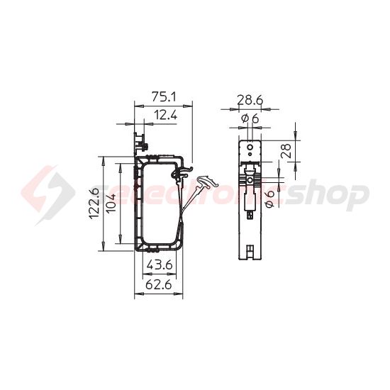 Kábelrögzítő kezeletlen műanyag 40-db NYM3x1,5-hez világosszürke 2031 40 OBO-BETTERMANN - 2205416