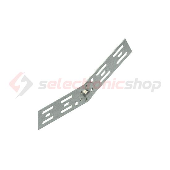 Kábeltálca összekötő hosszanti/csuklós csavaros szalaghorganyzott 274mm RGV 60 Niedax - 4013339227709