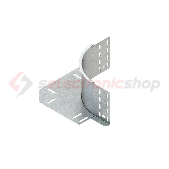 Kábeltálca sarokösszekötő 60mm-ma szalaghorganyzott acél funkciómegtartó REK 60 Niedax - 4013339227600