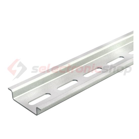 Kalapsín DIN TS35/7,5 szalaghorganyzott galvanizált acél 2000mm 2069 L 2M FS OBO-BETTERMANN - 1115804