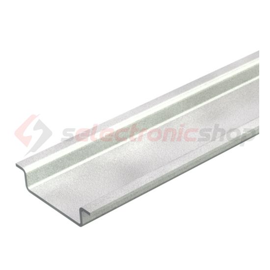 Kalapsín DIN TS35/7,5 szalaghorganyzott galvanizált acél 2000mm 7.5mm x 2069 2M FS OBO-BETTERMANN - 1115626