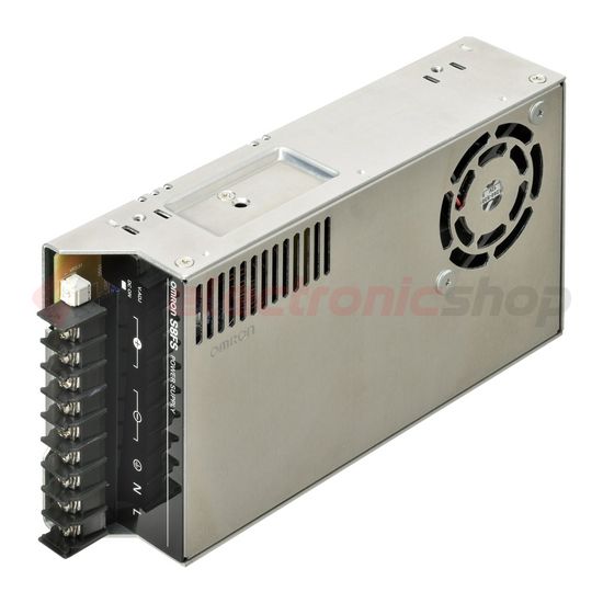 Kapcsolóüzemű DC tápegység 100-240VAC-be 125-375VDC-be 24VDC-ki 14.6A-ki 350W S8FS-C35024J OMRON - 668733