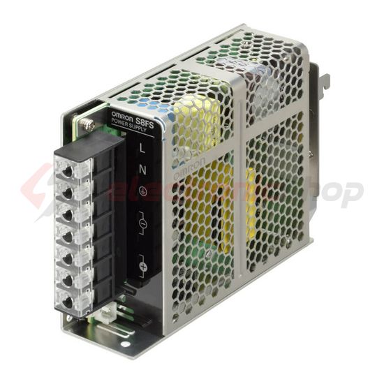 Kapcsolóüzemű DC tápegység 100-240VAC-be 125-375VDC-be 24VDC-ki 4.5A-ki 100W S8FS-G10024CD OMRON - 677977
