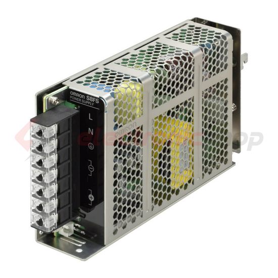 Kapcsolóüzemű DC tápegység 100-240VAC-be 125-375VDC-be 24VDC-ki 6.5A-ki 150W S8FS-G15024CD OMRON - 677986