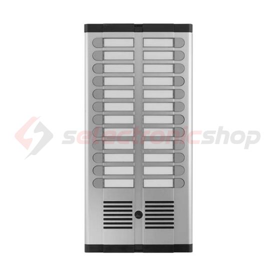 Kaputábla erősítő 2x12-hívógombos audió-videó falonkívüli sokerű rendszer 24-lakás 925 URMET - 725/224