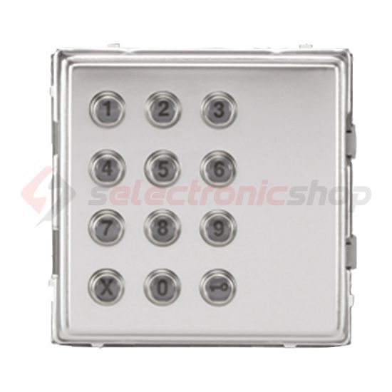 Kaputábla kódzár modul 2relé 22kód alumínium Sinthesi S2 URMET - 1148/46