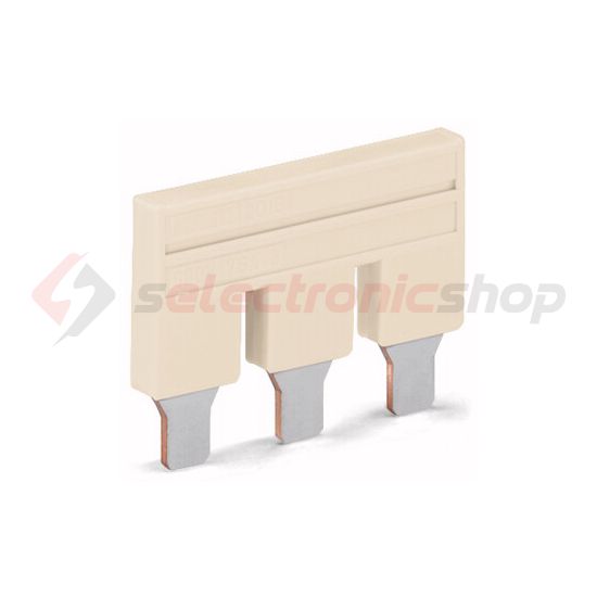 Keresztösszekötő 10mm2 sorkapocshoz (2010-) 2P szigetelt szürke TOPJOB S WAGO - 2010-402