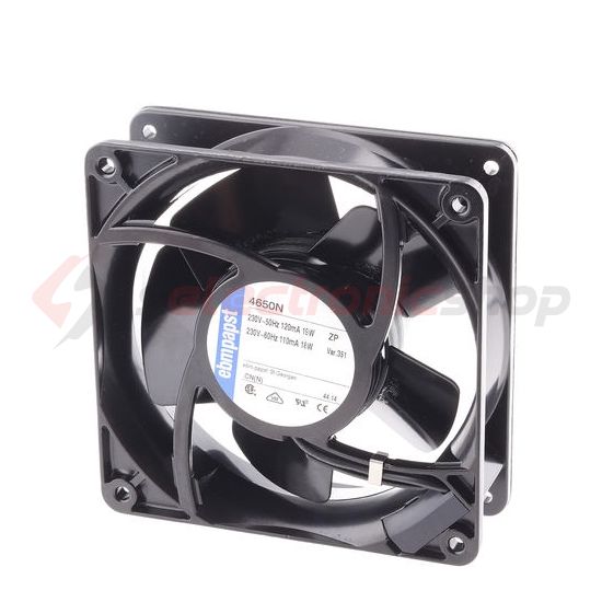 Készülék ventilátor axiál 160m3/h 46dB(A) 20W AC 230V 60Hz 2650 1/min 120mm x 4650N EBM PAPST - 9274014351