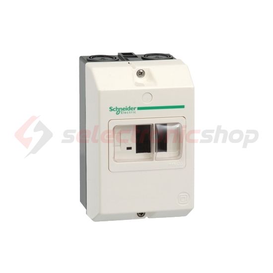 Készüléktokozat GV2ME-hez műanyag falonkívüli 93mm x 147mm x 84mm IP55 TeSys GV2-MC Schneider - GV2MC02