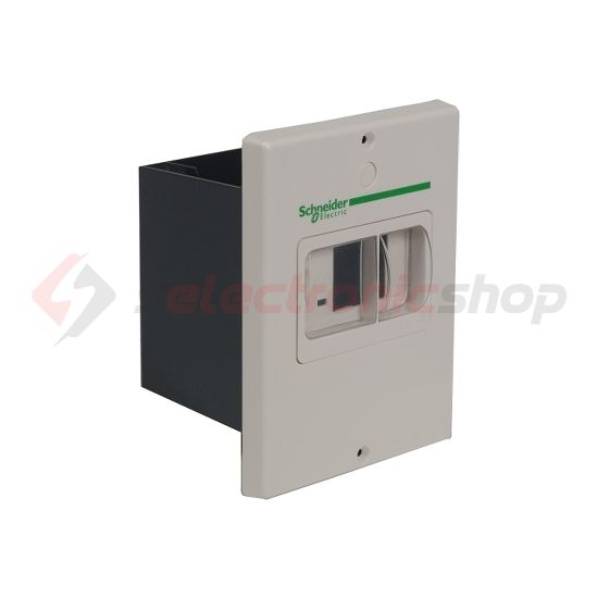 Készüléktokozat GV2ME-hez műanyag süllyesztett 106.5mm x 140mm x 71mm IP55 TeSys GV2-MP Schneider - GV2MP02