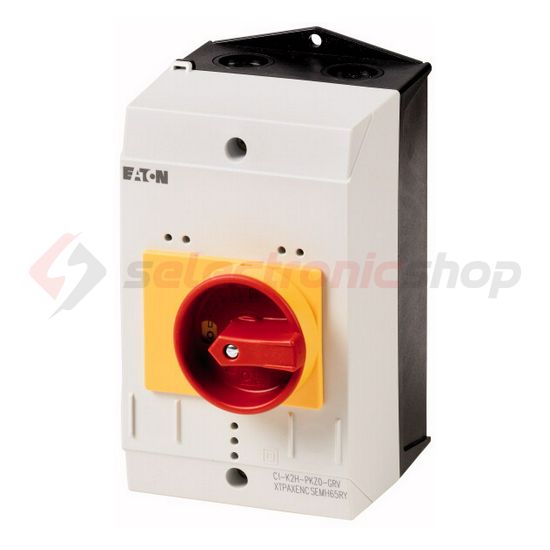 Készüléktokozat műanyag falonkívüli 100mm x 160mm x 130mm IP65 vészleállító CI-K2-PKZ0-GR EATON - 219655