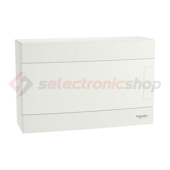 Kiselosztó PE/N-sínnel 1x 12M falonkívüli fehér IP40 teli ajtó EASY9 EU Schneider - EZ9EUD112