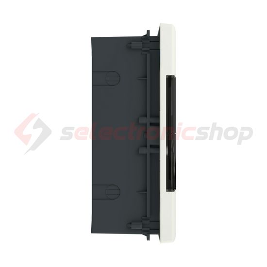 Kiselosztó PE/N-sínnel 1x 18M süllyesztett fehér IP40 átlátszó teli ajtó EASY9 EU Schneider - EZ9EUA118