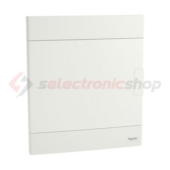 Kiselosztó PE/N-sínnel 2x 12M süllyesztett fehér IP40 teli ajtó EASY9 EU Schneider - EZ9EUB212