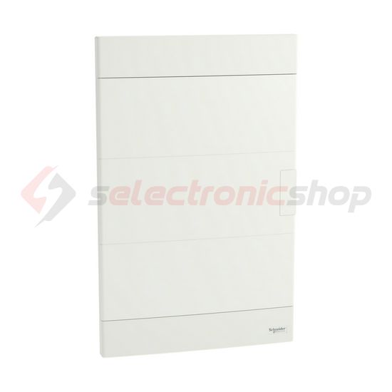 Kiselosztó PE/N-sínnel 3x 12M süllyesztett fehér IP40 teli ajtó EASY9 EU Schneider - EZ9EUB312