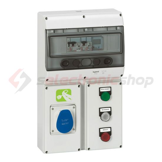 Kompakt doboz dupla CEE minden áramra-hoz P17 Tempra LEGRAND - 057705