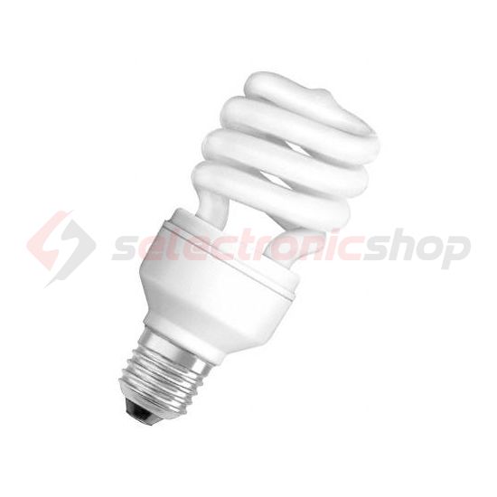 Kompakt fénycső E27 18W- spirál 220-240V 1200lm 2500K 8000h A-en.o. DuluxStarMiniTwist LEDVANCE - 4008321294029