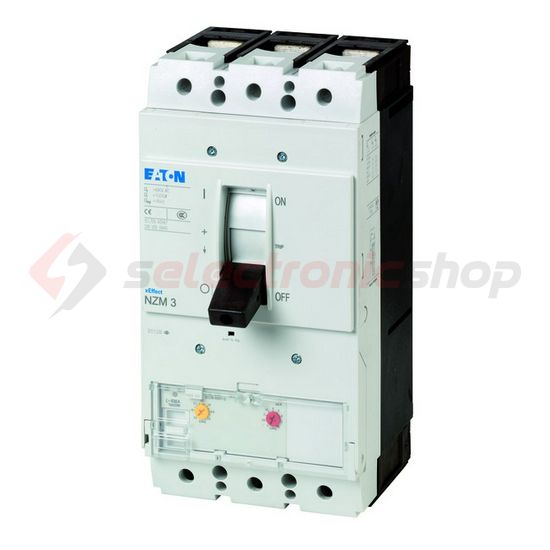 Kompakt megszakító berendezés/kábelvédő elektronikus 3P fix 400A 200-400A-hő NZMN3-AE400 EATON - 259114