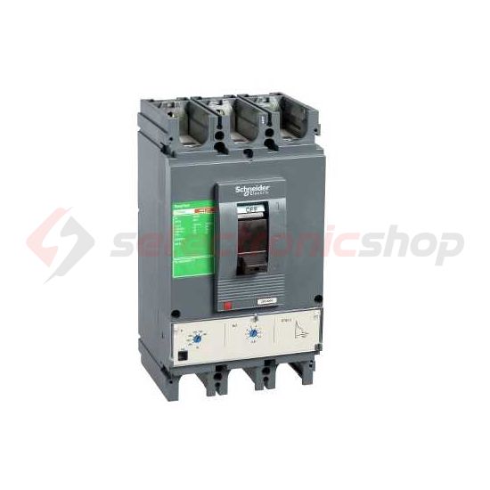 Kompakt megszakító energiaelosztás 3P3D fix 400A 200-400A-hő EasyPact CVS400F Mic2.3 Schneider - LV540505