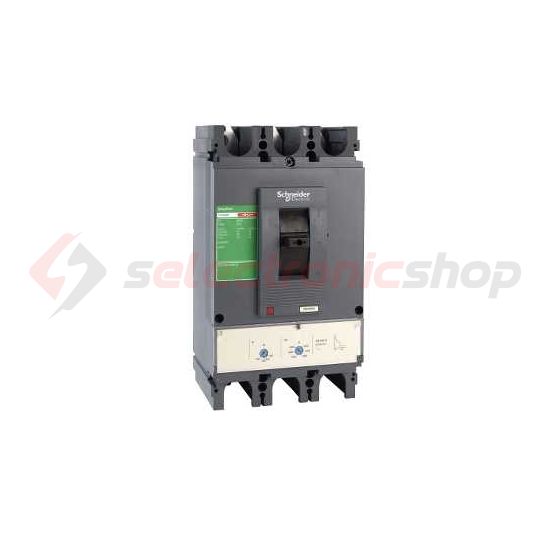 Kompakt megszakító energiaelosztás 3P3D fix 630A 315-630A-hő EasyPact CVS630F Mic2.3 Schneider - LV563505