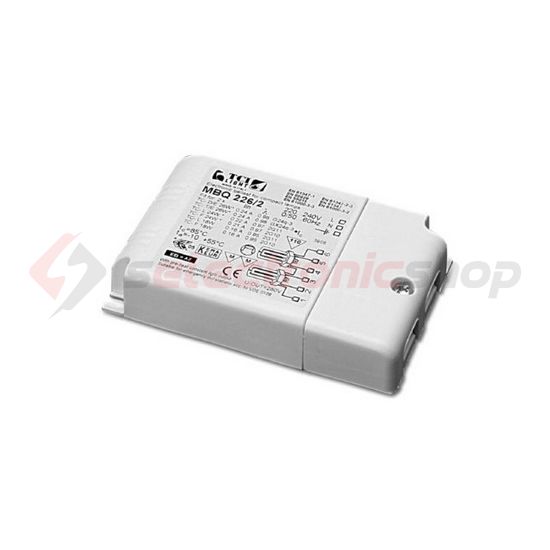 Kompaktfénycső előtét 2x26-26W elektronikus multiwatt 220-240V TC-D TC-T II-osztály MBQ 226/2 TCI - 137968/226