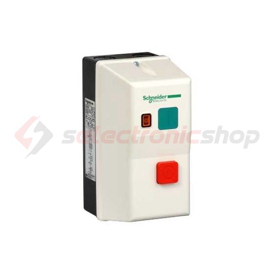 Komplett motorindító tokozott direkt 3.7-5.5A 2.2kW/400VAC-3 220VAC IP65 TeSys LE1-M Schneider - LE1M35M712