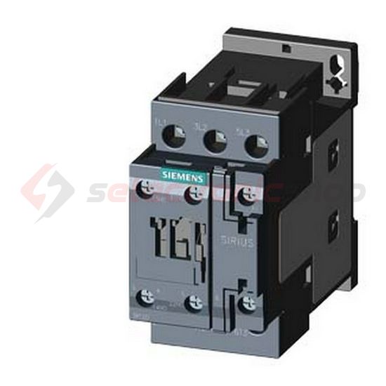 Kontaktor (mágnesk) 4kW/400VAC-3 3Z 230V50Hz 1z 1ny csavaros 40A/AC-1/400V SIRIUS SIEMENS - 3RT2023-1AP00