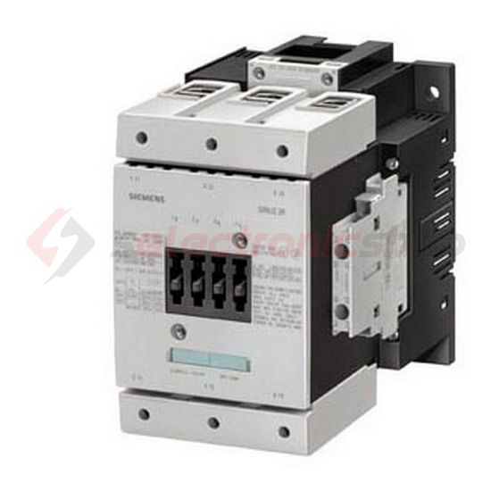 Kontaktor (mágnesk) 75kW/400VAC-3 3Z 220-240V50Hz 220-240VDC 2z 2ny 185A/AC-1/400V SIRIUS SIEMENS - 3RT1055-6AP36