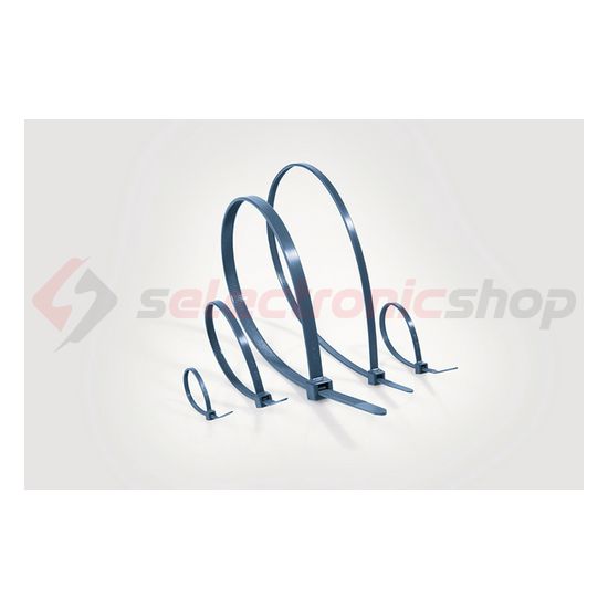 Kötegelő detektálható 202mm x 4.6mm kék műanyag fémpigmentekkel MCT50R Hellermann Tyton - 111-00830