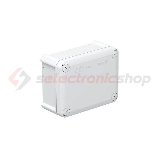 Kötődoboz falonkívüli műanyag 116mm x 150mm 67mm szürke IP66 T 100 OE OBO-BETTERMANN - 2007255