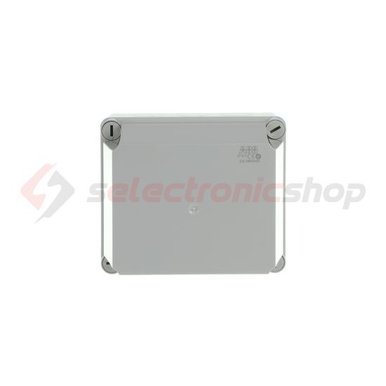 Kötődoboz falonkívüli műanyag 160mm x 135mm 150mm szürke teli fedél-fedél IP55 System Pro E ABB - 1SL0860A00