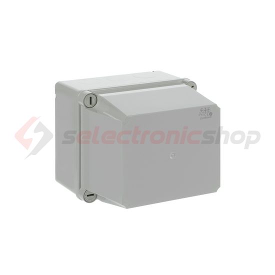 Kötődoboz falonkívüli műanyag 160mm x 135mm 150mm szürke teli fedél-fedél IP55 System Pro E ABB - 1SL0860A00
