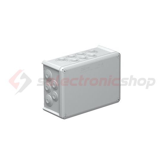 Kötődoboz falonkívüli műanyag 201mm x 285mm 120mm szürke IP66 T 350 OBO-BETTERMANN - 2007125