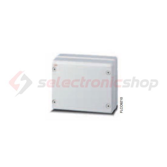 Kötődoboz falonkívüli műanyag 275mm x 220mm 140mm szürke teli fedél-fedél IP65 System Pro E ABB - M128120020