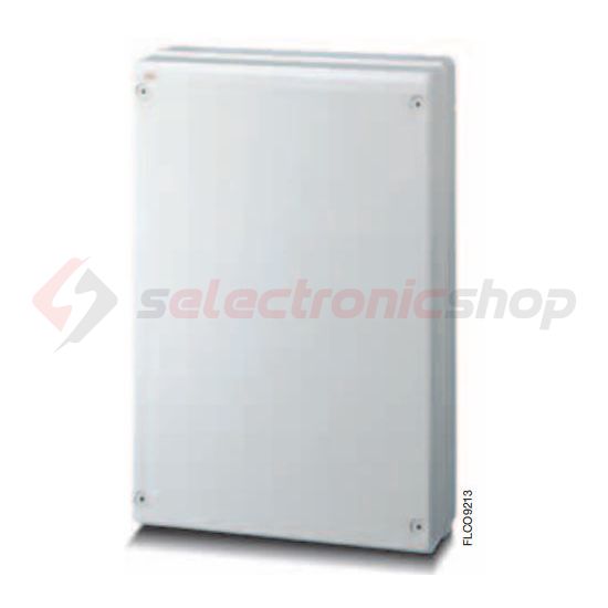 Kötődoboz falonkívüli műanyag 380mm x 570mm 140mm szürke teli fedél-fedél IP65 System Pro E ABB - M128180020