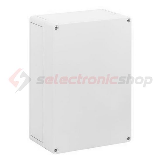 Kötődoboz zárt falonkívüli 180mmx 254mmx 111mm szürke műanyag IP66 CK 2518/111 OV CONTA-CLIP - 4289.3