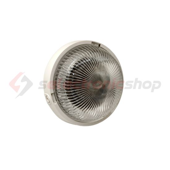 Kültéri mennyezeti lámpatest kerek falonkívüli 1x 100W 230V E27 IP44 Vega ANCO - 321191