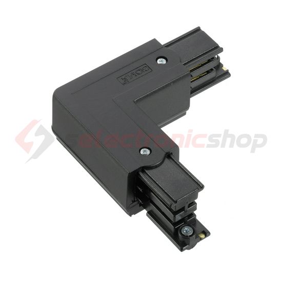 L-kanyarelem 3F világítási sínhez 16A jobb 230-400V 3F falonkívüli fekete XTS 35-2 LIVAL - 19170352