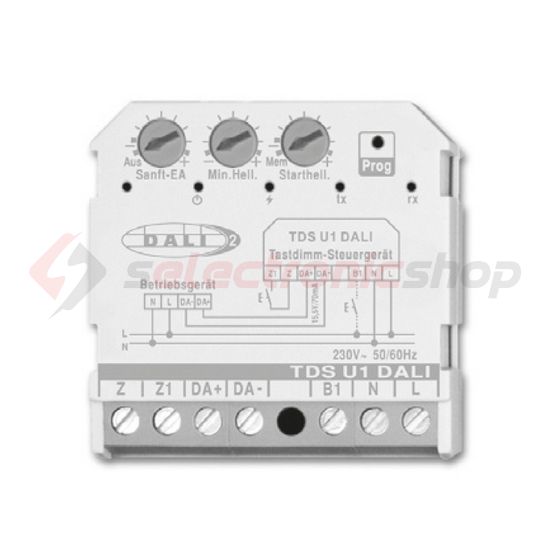 LED dimm vezérlő DALI SCHALK csatornába 230V TDS U1 DALI TCI - TDSU1D9