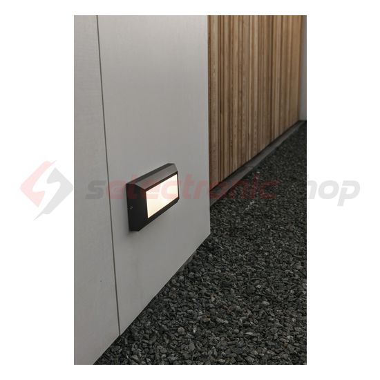 LED kültéri fali lámpatest falonkívüli 1x 11W 220-240V AC 450lm 4000K IP54 HELENA LUTEC - 5191601118