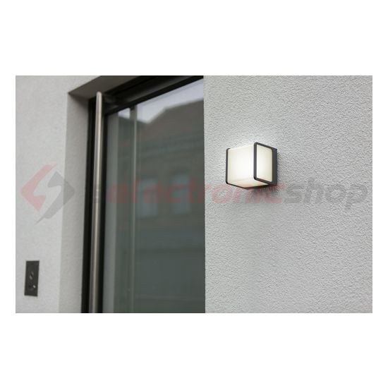 LED kültéri fali lámpatest falonkívüli 1x 14,5W 220-240V AC 11010lm 3000K IP54 DOBLO LUTEC - 5197002125