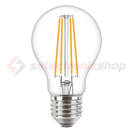 LED lámpa A60 körte A filament 7W- 60W E27 806lm 827 220-240V AC 15000h CorePro LEDbulb Philips - 929001387362