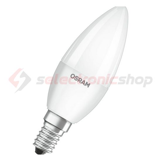 LED lámpa gyertya 5W 40W 220-240V AC E14 470lm 865 200° 15000h A+-en.o. LED Value CLB LEDVANCE - 4052899971066