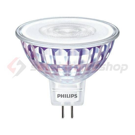 LED lámpa tükrös MR16 7W- 50W GU5.3 621lm 830 12V AC 15000h 36° 1400cd CorePro LEDspot Philips - 929001904902