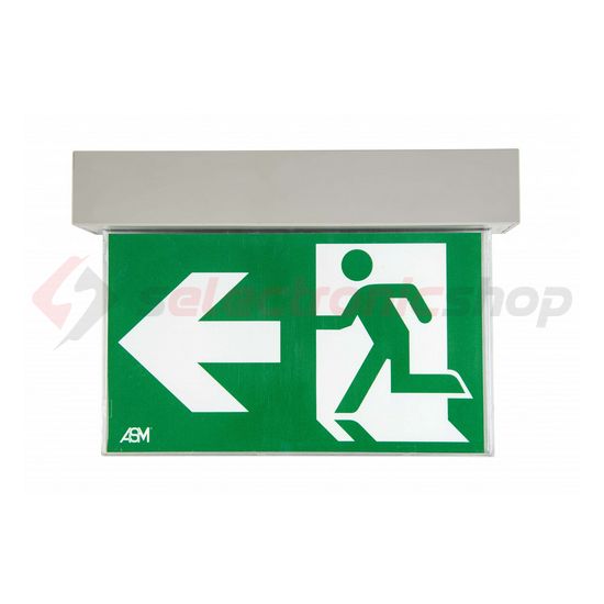 LED vészvilágító készenléti mennyezet/fal 1W 120-240V AC/DC IP42 CL-414 SLAVE/CON/MB ASM-Security - 300261