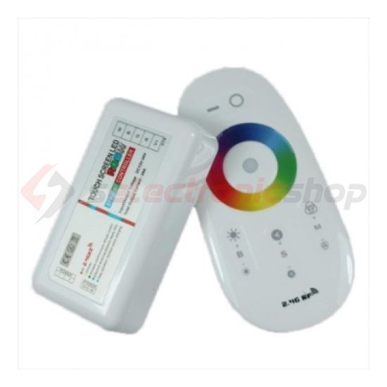 LED vezérlő+távirányító készlet RGBW 20-program 1-zóna 2,4GHz távirányító RF 12-24V/ IP20 MiBoxer - CL90006W