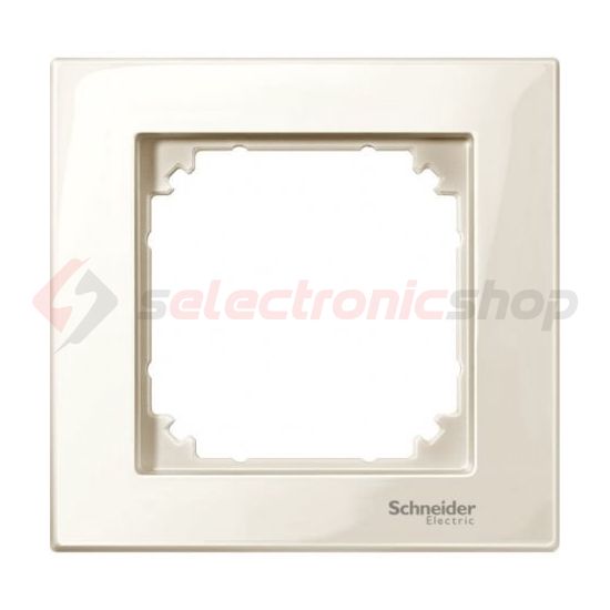 M-Plan keret 1-es krém vízszintes és függőleges műanyag Schneider - MTN515144