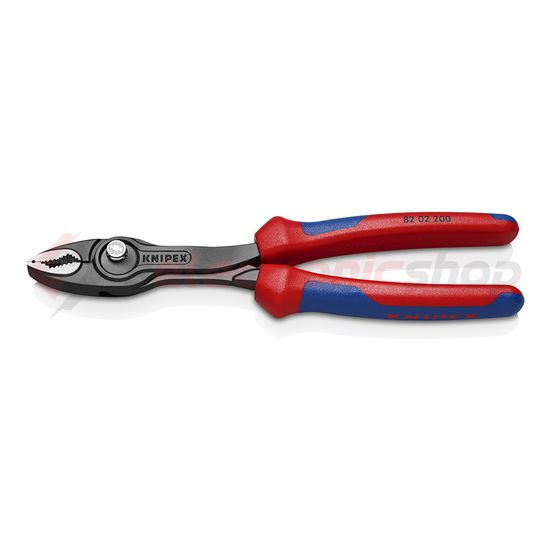 Markolófogó d4..22mm csőhöz/kulcsnyíláshoz piros-kék 22mm-max. átfogás 5-poz. TwinGrip KNIPEX - 8202200
